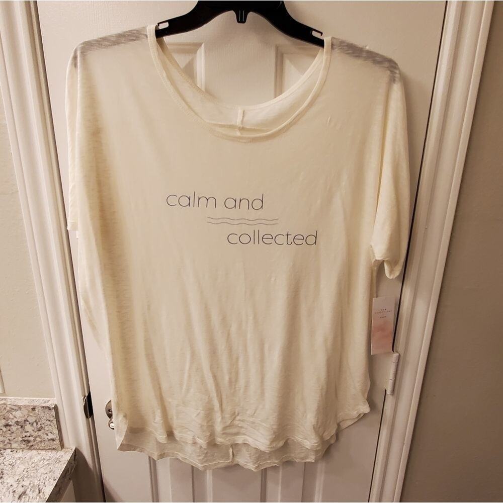 NEW DIRECTIONS calm and collected tee‎ shirt size XL